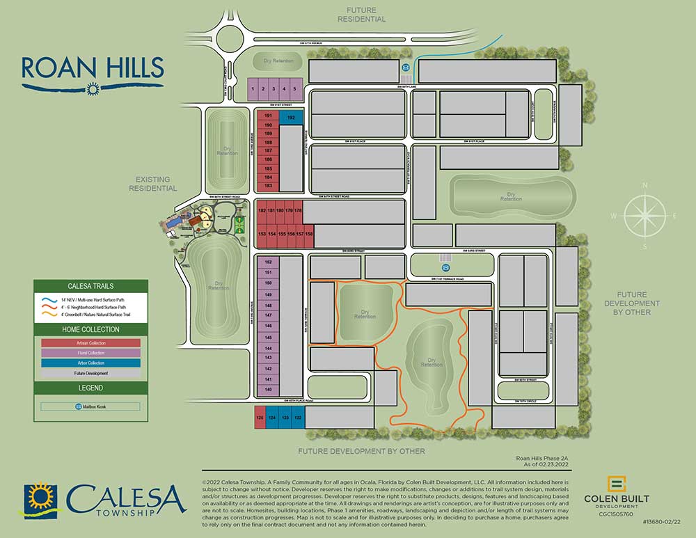 Calesa Township Roan Hills Site Plan 2A
