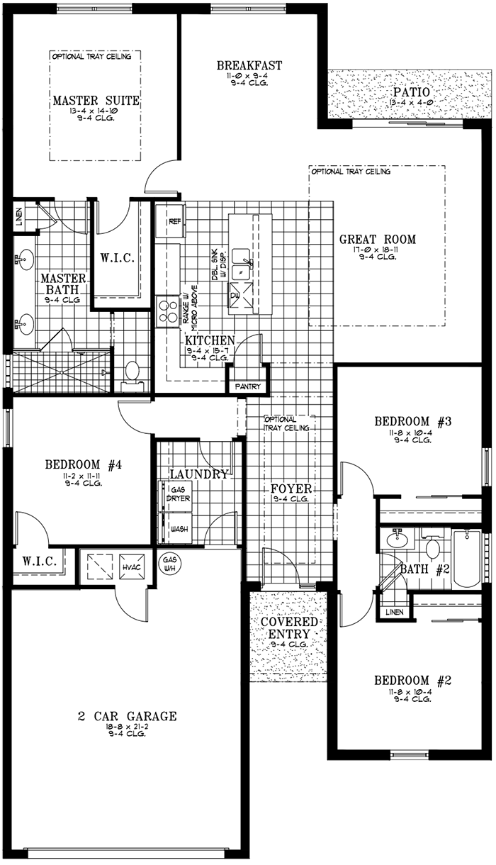 Calesa Township Floor Plans Ocala FL - Garnet Home Model