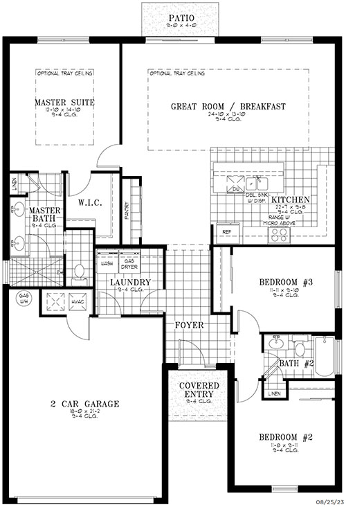 Calesa Township Floor Plan Amber