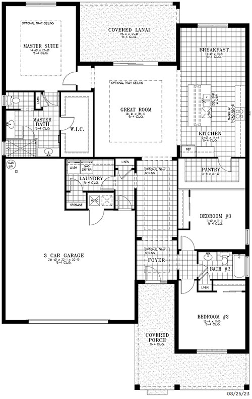 Calesa Township Floor Plan Begonia