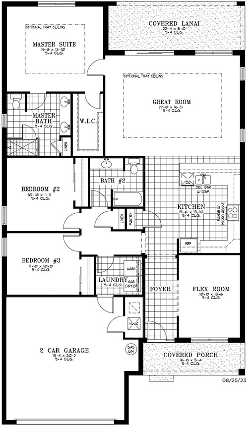 Calesa Township Floor Plan Currant