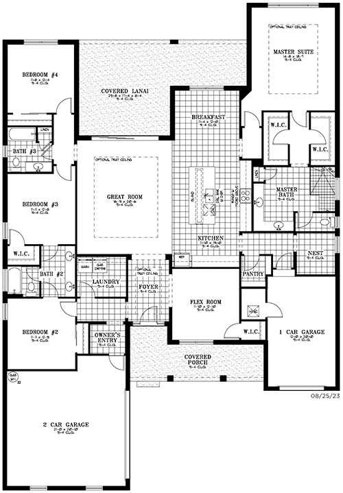 Calesa Township Floor Plan Cypress