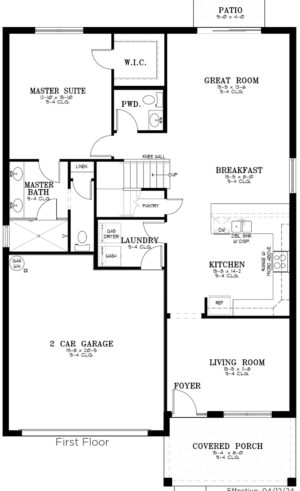 New Homes for Sale Ocala, FL at Calesa Township Sable New Home Floor Plans