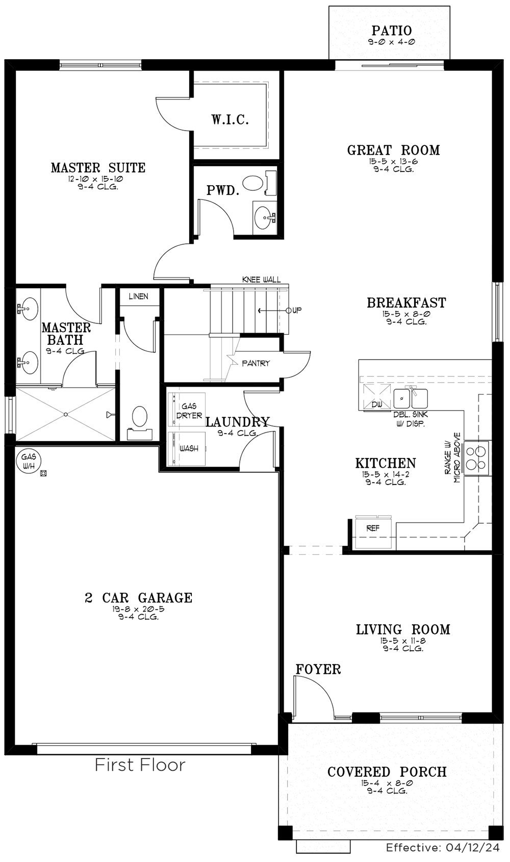New Homes for Sale Ocala, FL at Calesa Township Sable New Home Floor Plans