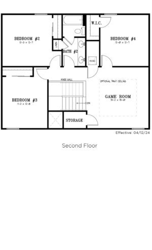 New Homes for Sale Ocala, FL at Calesa Township Sable New Home Floor Plans