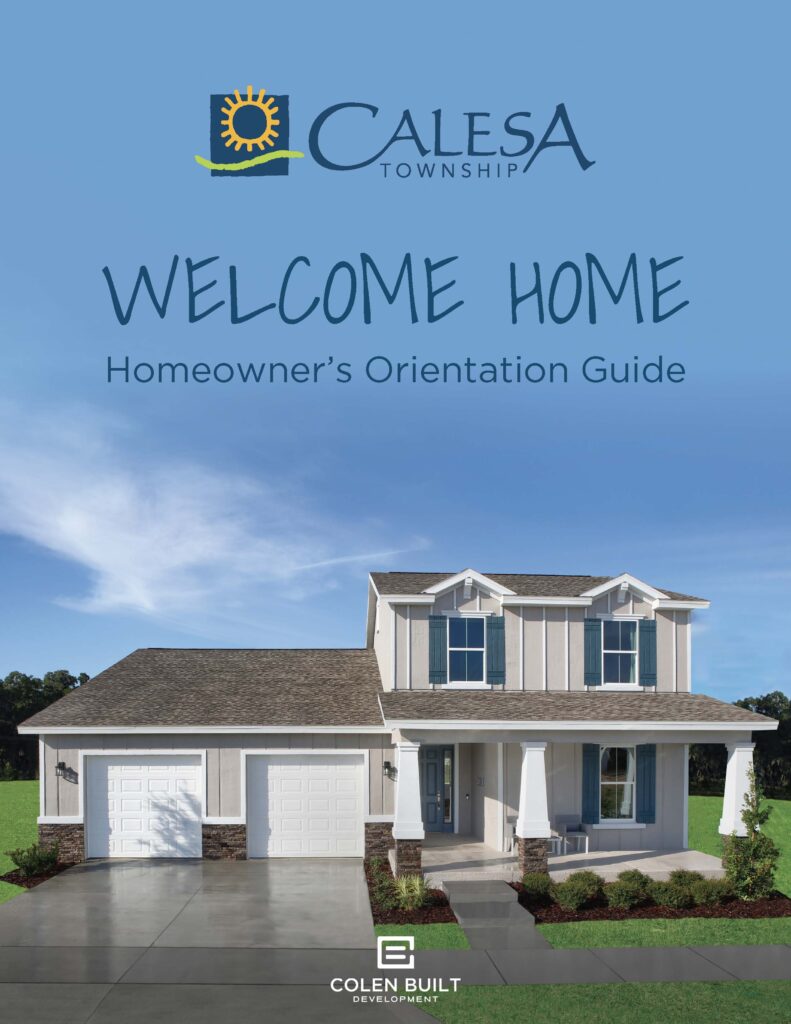 Calesa Township Homeowner Orientation Guide