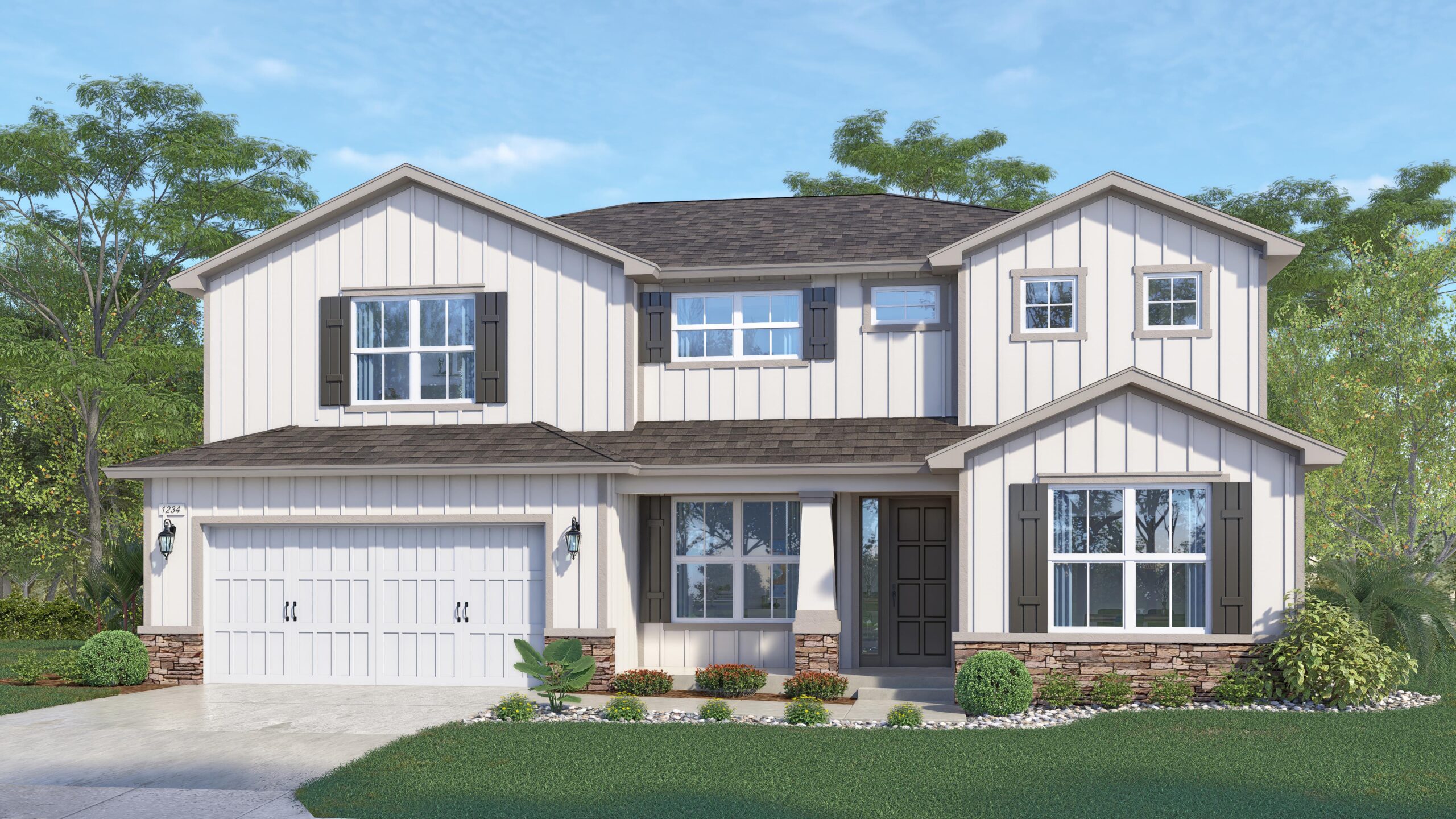 Lily B Lily Floor Plan at Calesa Township